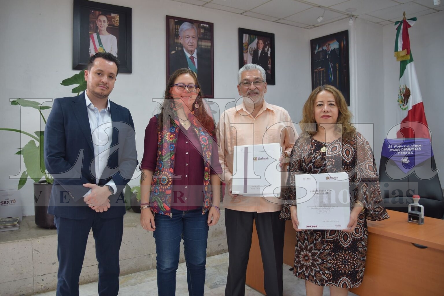 Recibe Congreso local la Cuenta Pública 2024 de Xalapa