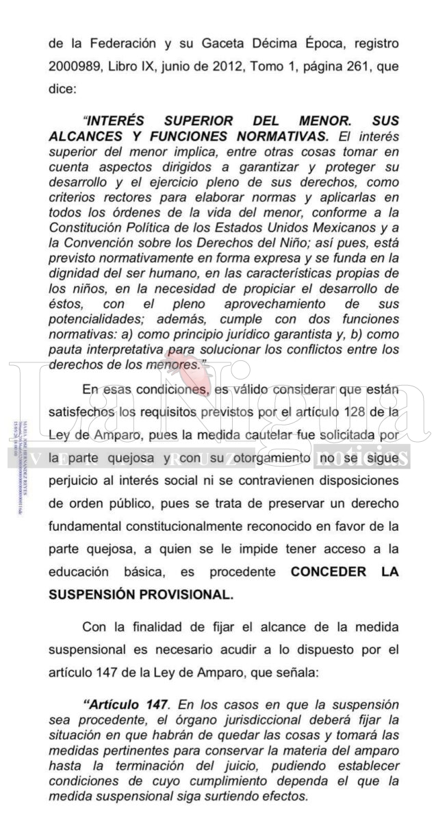 Conceden suspensión provisional a menores expulsados de telesecundaria en el municipio de Pajapan, Veracruz. 3 img 20250507 wa00283384739054955815432