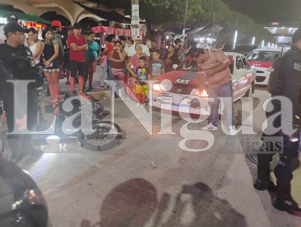 Taxista atropella y perfora tobillo a motociclista frente al parque Benito Juárez 2 img 20250515 wa00096834443565692158192