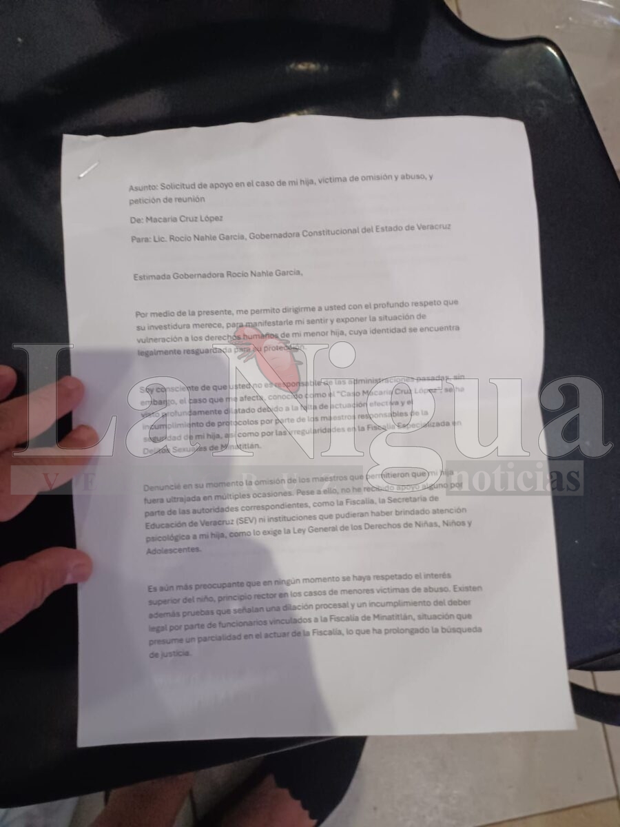 Justicia exige madre de familia contra docentes por omisión de cuidados en la Eti 88 en Minatitlán 5 img 20250526 wa0034392359444600669175