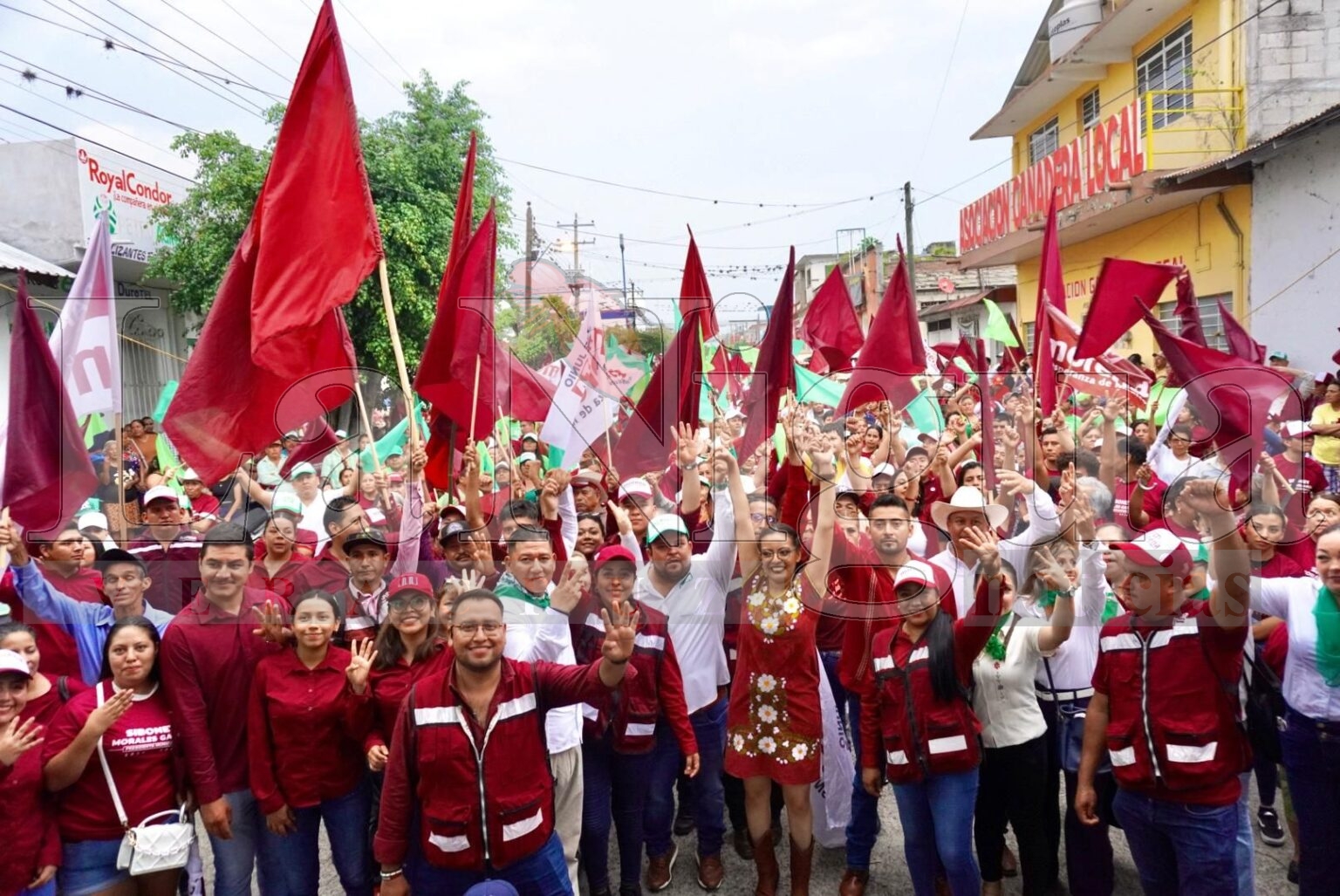 Con el respaldo del pueblo, Siboney Morales cierra campaña: el 1 de junio gobernará la verdadera esperanza