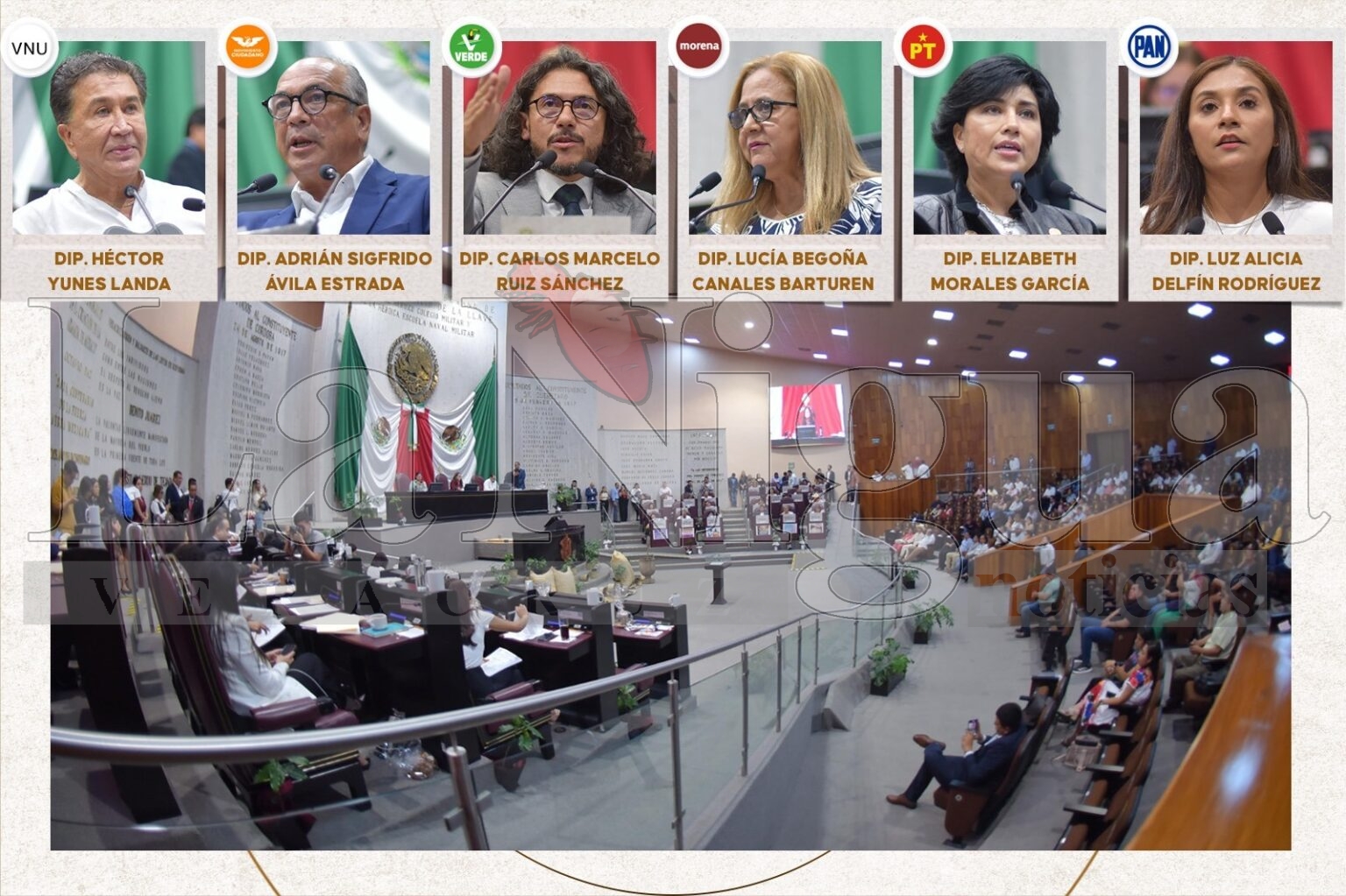 Avala LXVII Legislatura de Veracruz la extinción del IVAI