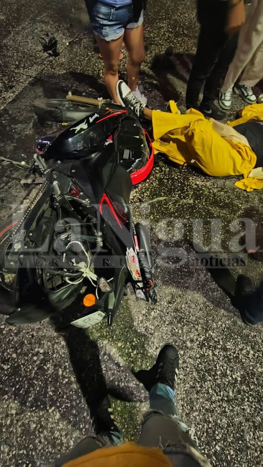 Fallece motociclista tras ser embestido por auto que se dio a la fuga en Nogales, Veracruz