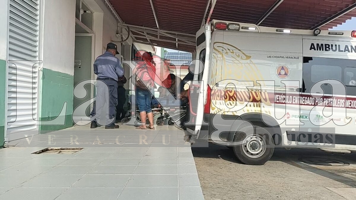 Adolescente herido con machete tras pelea familiar en comunidad de Las Choapas