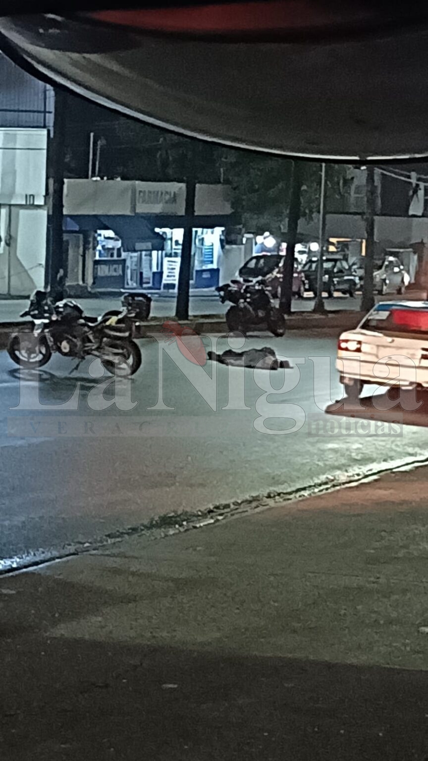 Reportan persona atropellada en estos momentos