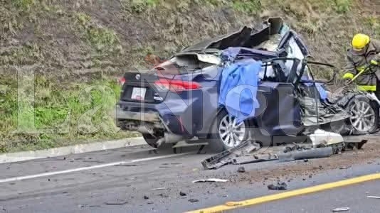 Tragedia en la autopista Siglo XXI: mueren cinco personas, entre ellas dos niños, tras choque frontal WhatsApp Image 2025 06 24 at 10.25.49