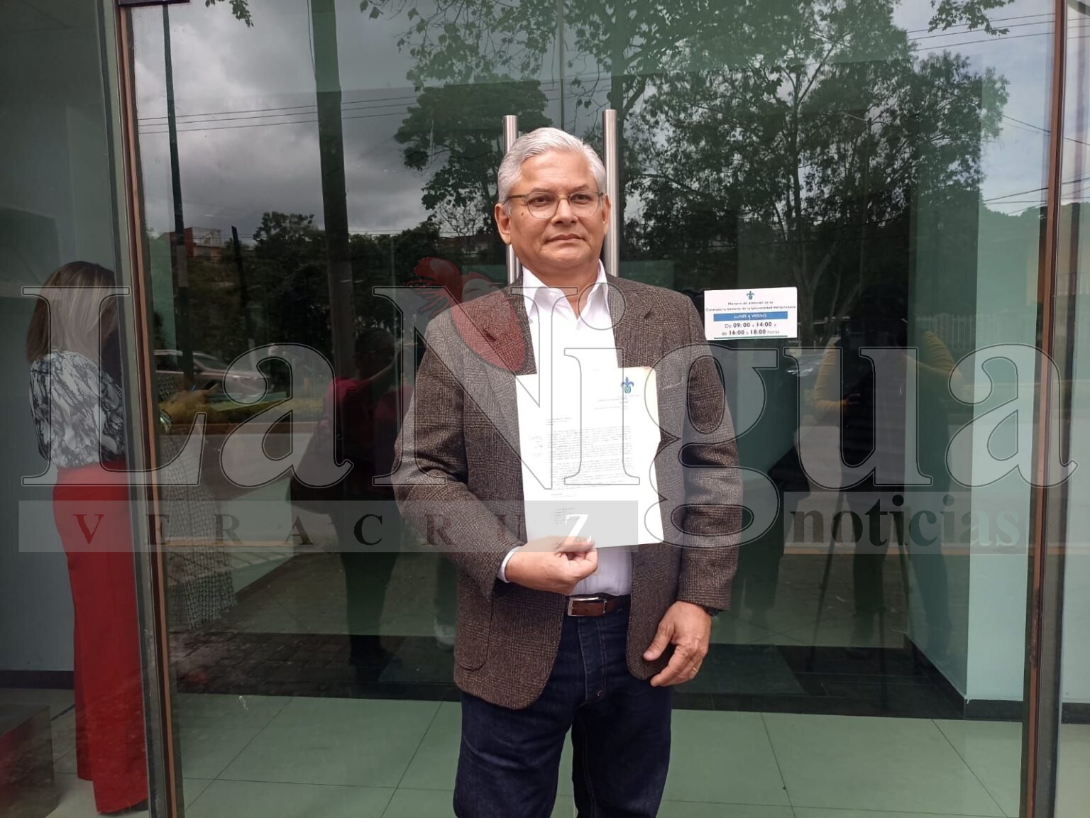 Jorge Manzo Denes denuncia opacidad en la Junta de Gobierno de la UV tras intentar registrarse como aspirante a la Rectoría