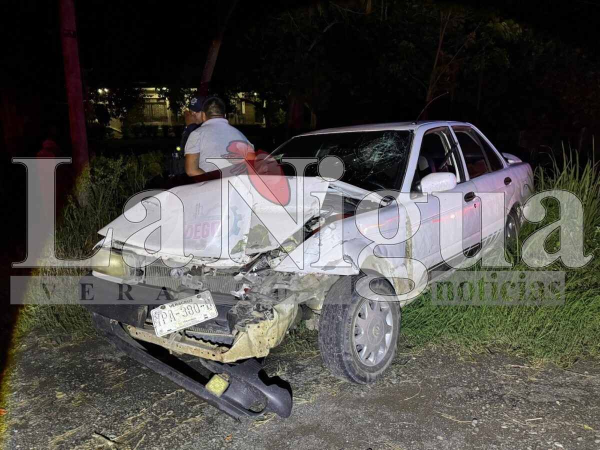Resultan lesionados policias estatales tras un fuerte accidente entre patrulla y auto en la carretera Poza Rica–Tihuatlán 4 img 20250627 wa00172374610817772567060