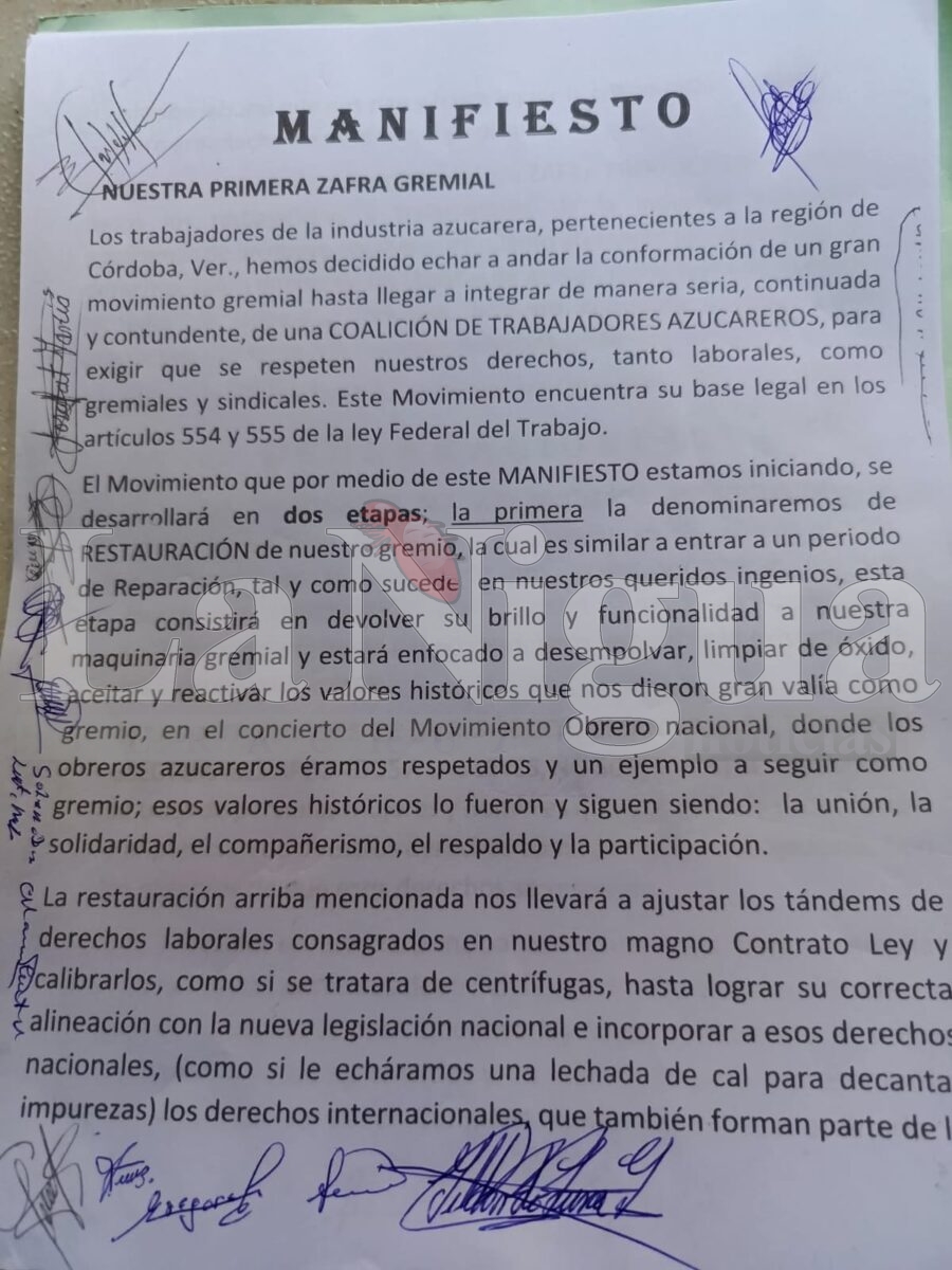 CREA LA COALICIÓN DE TRABAJADORES AZUCAREROS, PRIMERA “ZAFRA GREMIAL”