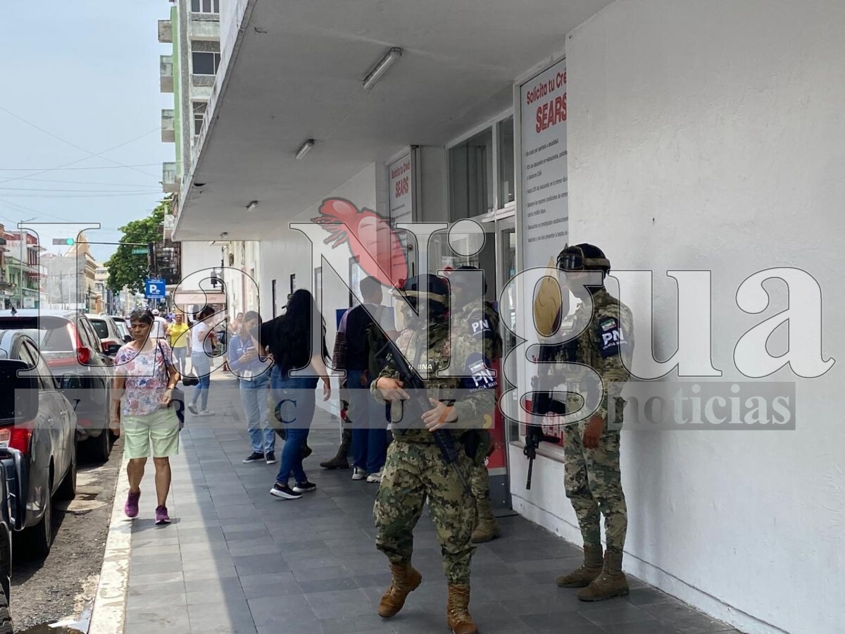 ASALTAN SEARS VERACRUZ