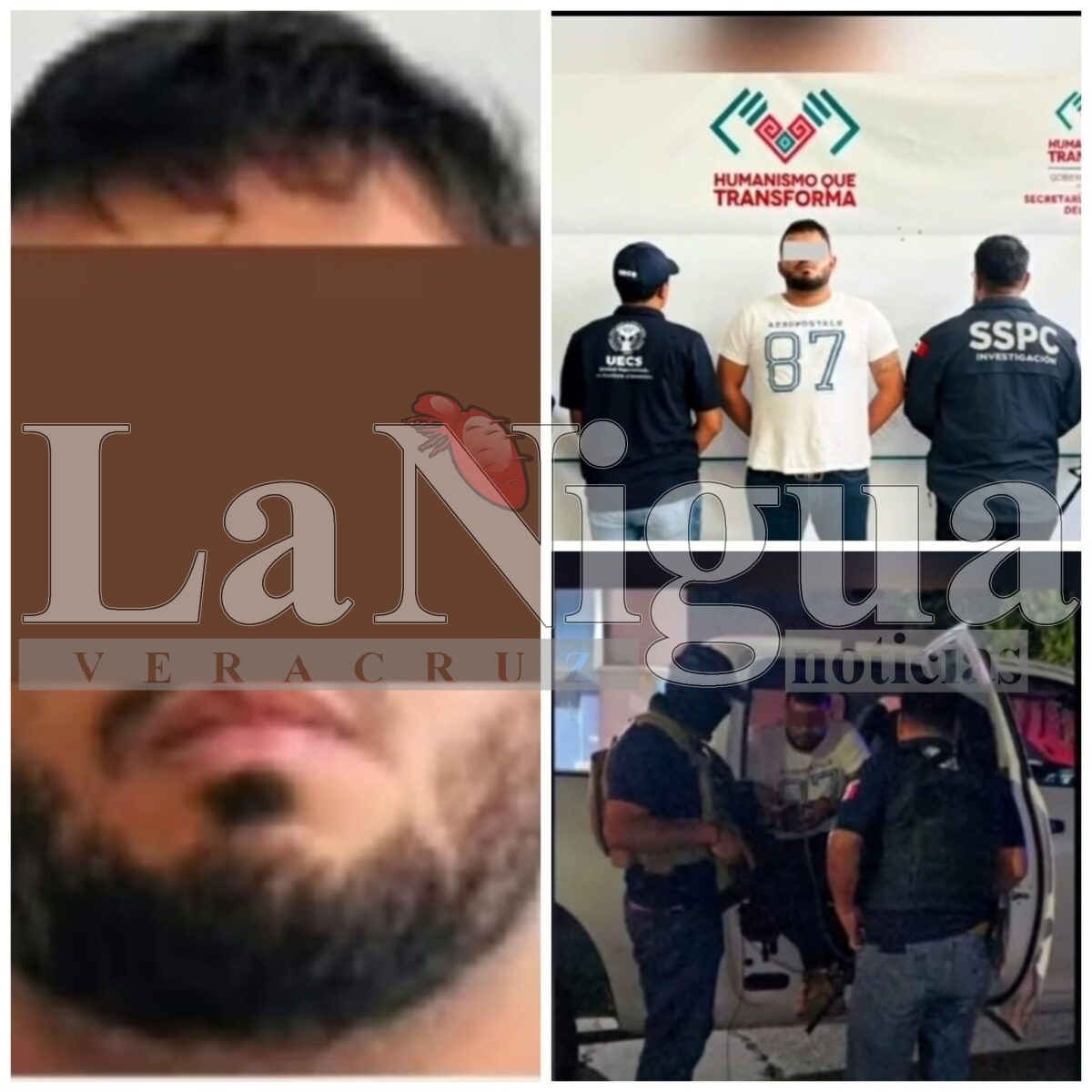 Trasladan a “El Doble Cero” al penal de Amatlán bajo fuerte dispositivo de seguridad.