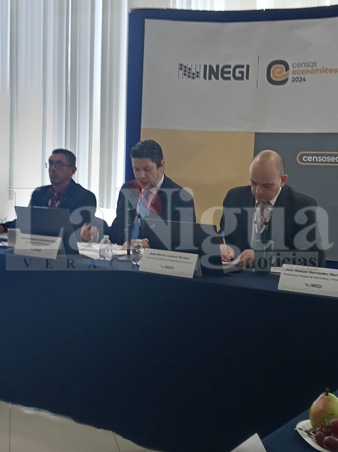 INEGI presenta resultados del Censo Económico 2024 en Veracruz