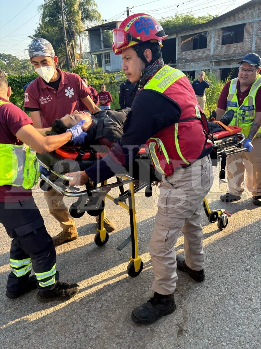 Motociclista resulta gravemente herido tras chocar contra tráiler en Fortín 16 img 20250705 wa00216953488927690713508