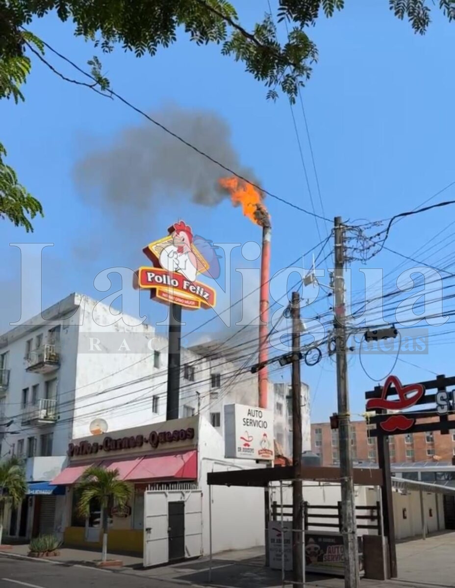 Incendio en sucursal de Pollo Feliz moviliza a cuerpos de emergencia en Veracruz 5 img 20250705 wa00602194230789561567174