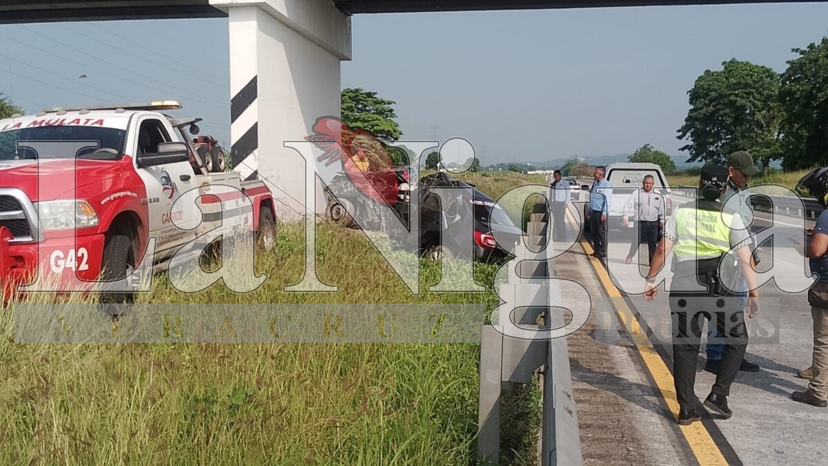 Automovilista muere tras chocar contra muro de contención en la autopista Veracruz–Cuitláhuac 2 img 20250707 wa00074747532992347262533