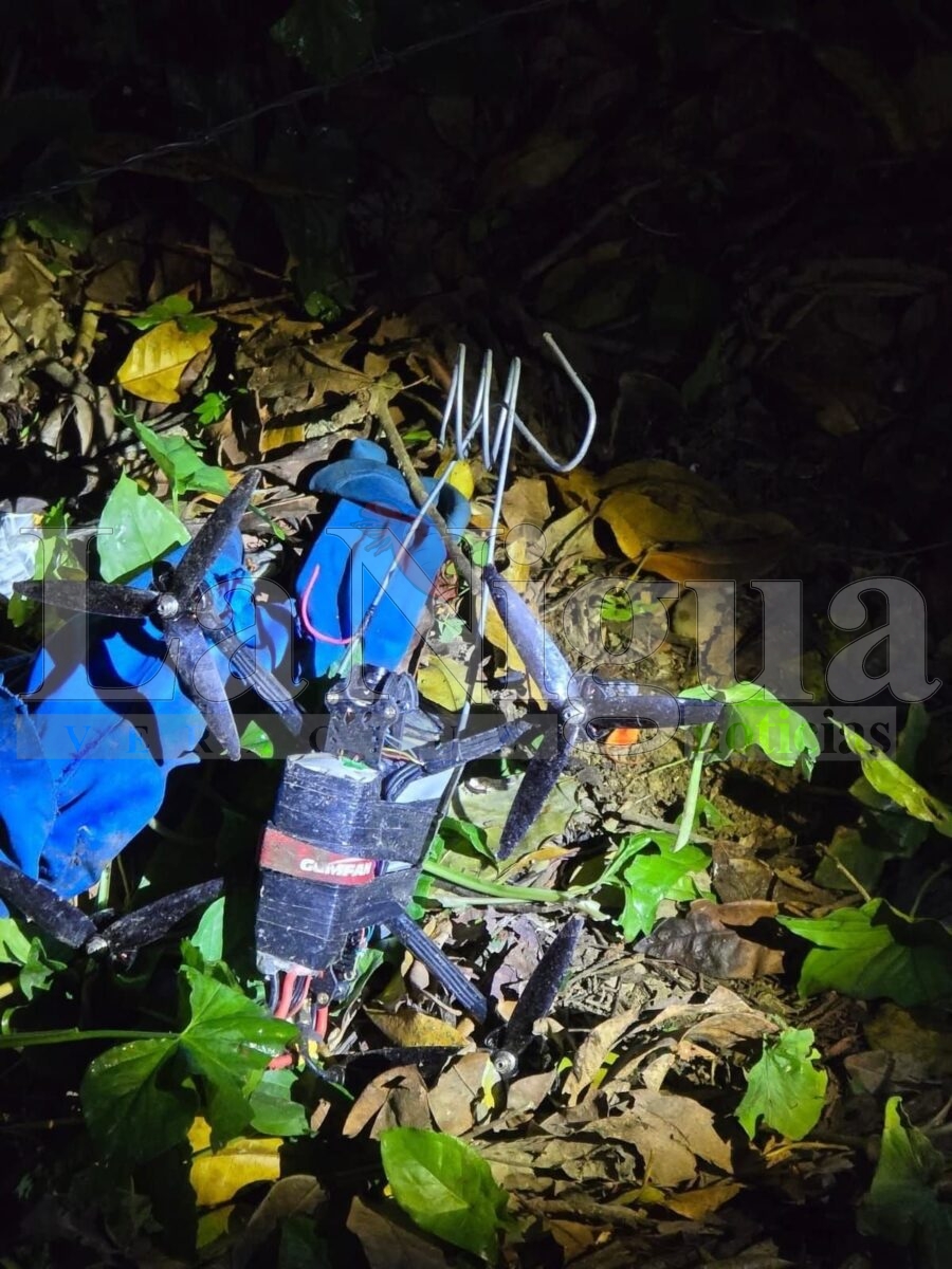 Localizan dron con explosivos en Coxquihui 2 img 20250710 wa01582617107525046286525
