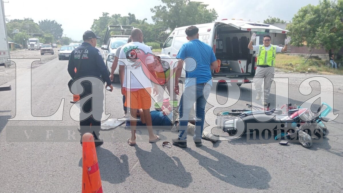 Motociclista resulta lesionado tras derrapar en la carretera Córdoba-Veracruz 4 img 20250714 wa0084529670635525208303