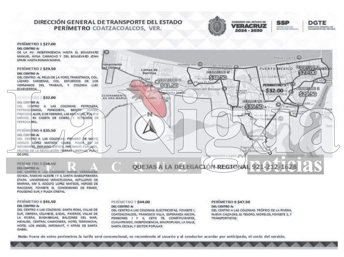 Nuevas tarifas de taxi entran en vigor este martes en 7 ciudades de Veracruz 3 img 20250721 wa01137994721390514392702