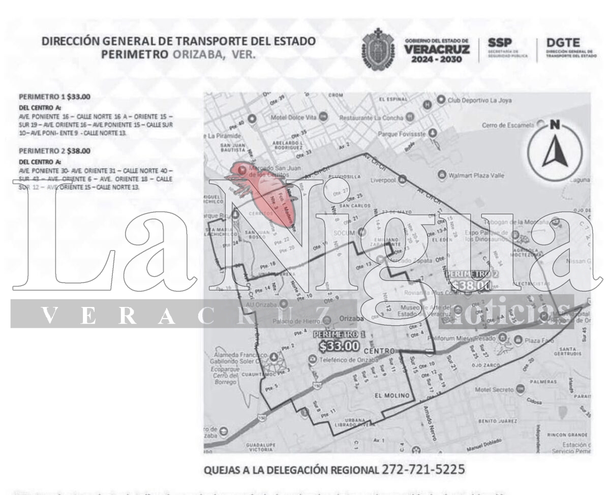 Nuevas tarifas de taxi entran en vigor este martes en 7 ciudades de Veracruz 4 img 20250721 wa01166927640534613086898