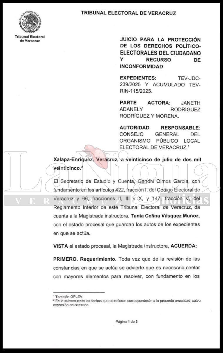 Habra nuevamente, recuento de votos, tras impugnaciones en Poza Rica, tras resolución definitiva del TEV 2 img 20250730 wa01327241739485137105133