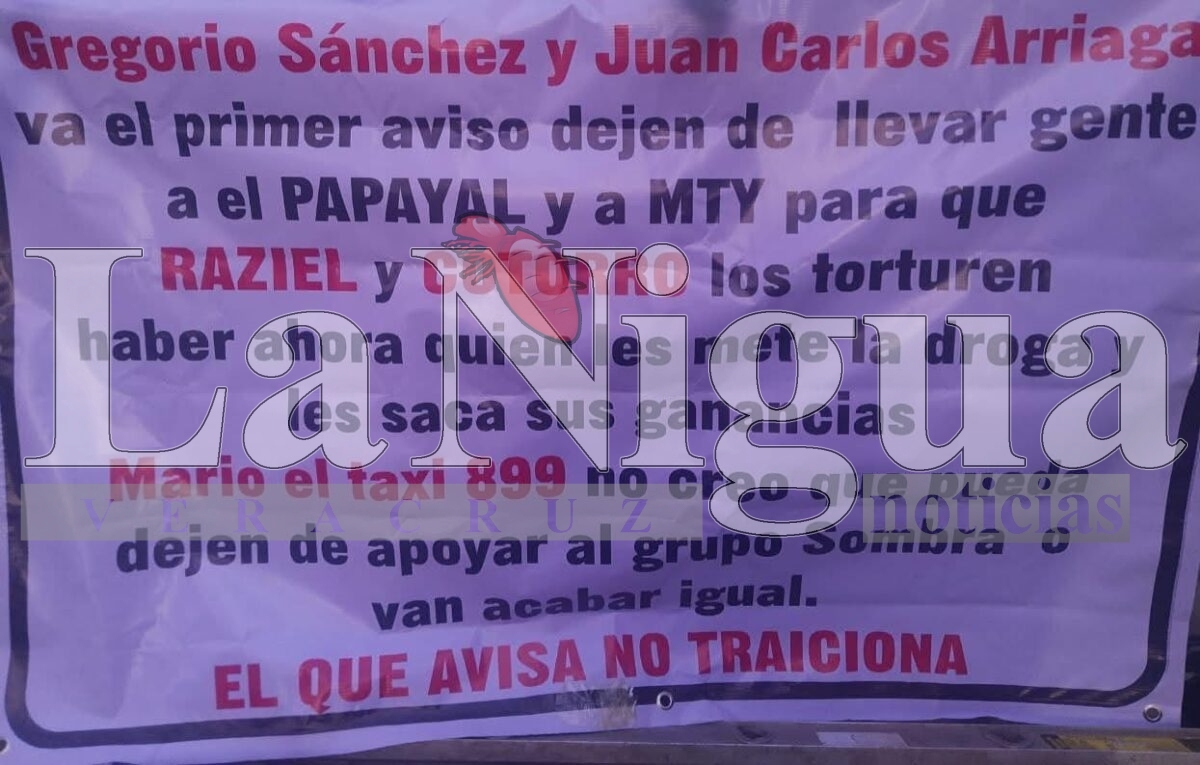 Dejan narco manta en las letras monumentales de Tuxpan; ciudadanía vive entre miedo e inseguridad 1 img 20250731 wa0014752428840875127046