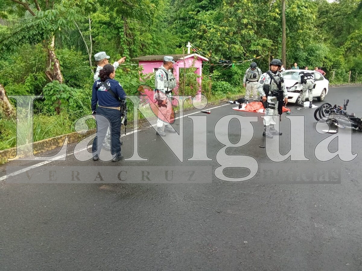 Moto vs Auto particular deja un herido grave