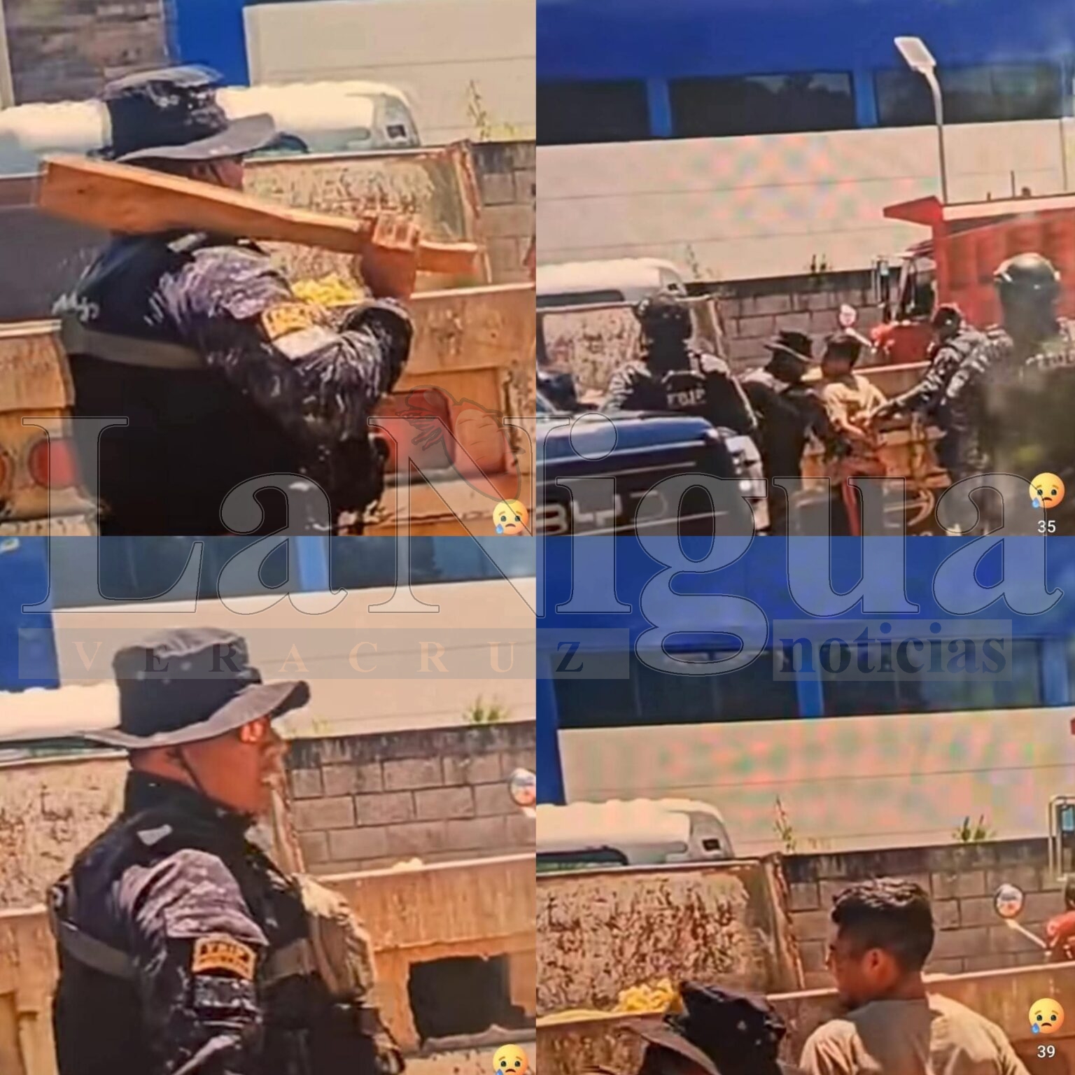 Captan a elementos de la FRIP “tableando” a un hombre en Yajalón; SSP ya investiga