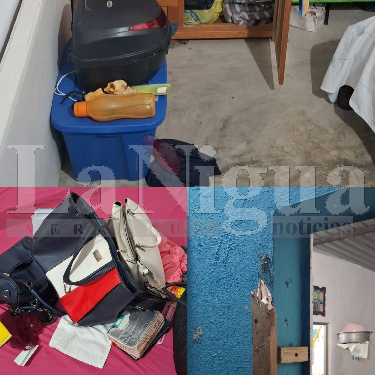 Fuerzas de seguridad catean casa equivocada y esposan a un menor en Las Choapas. Polish 20250819 163802788