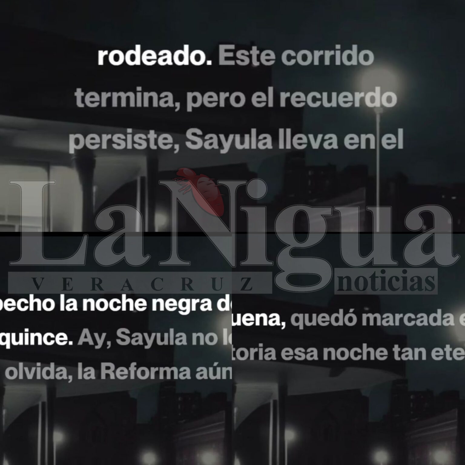 Corrido generado por IA revive los hechos violentos del 15 de agosto en Sayula de Alemán.
