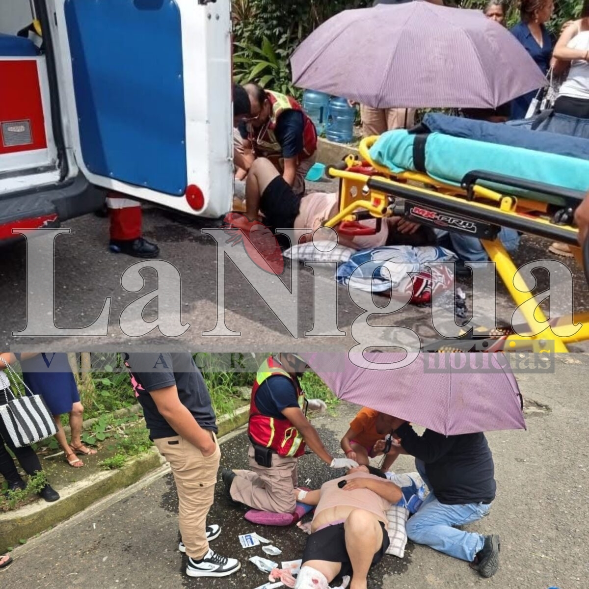 Expareja arrolla a mujer tras discusión en Fortín