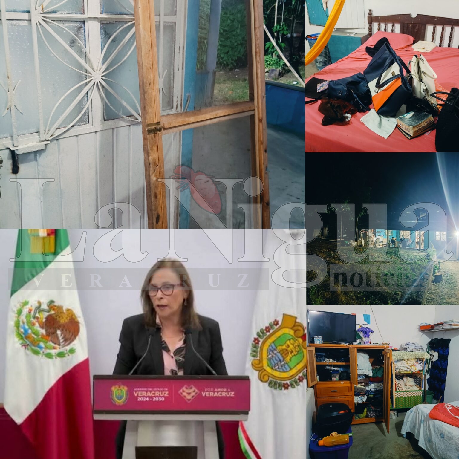 Gobernadora de Veracruz ordena investigar cateo en casa equivocada en Las Choapas