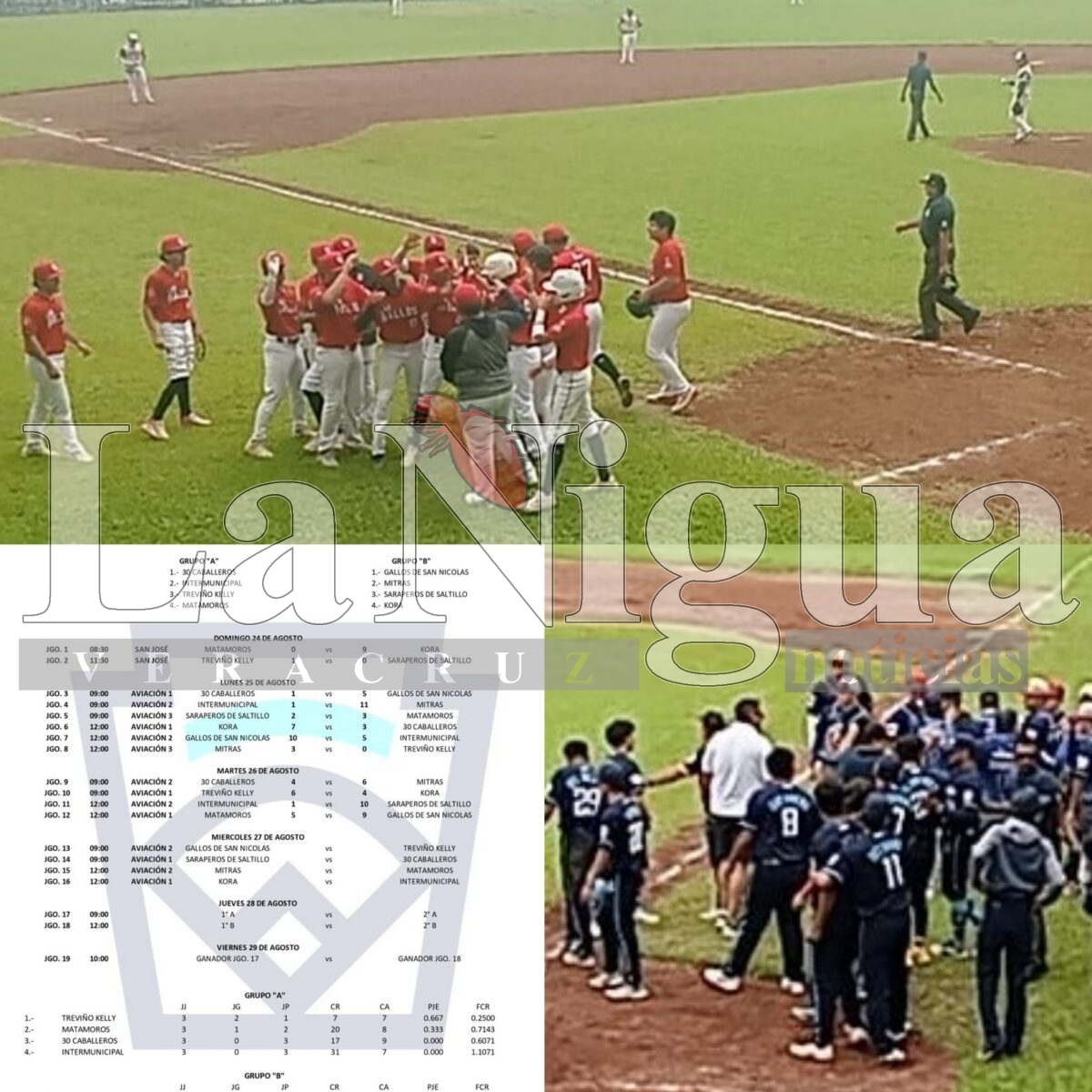 Gallos de San Nicolas contraTreviño Kelly, sacará chispas