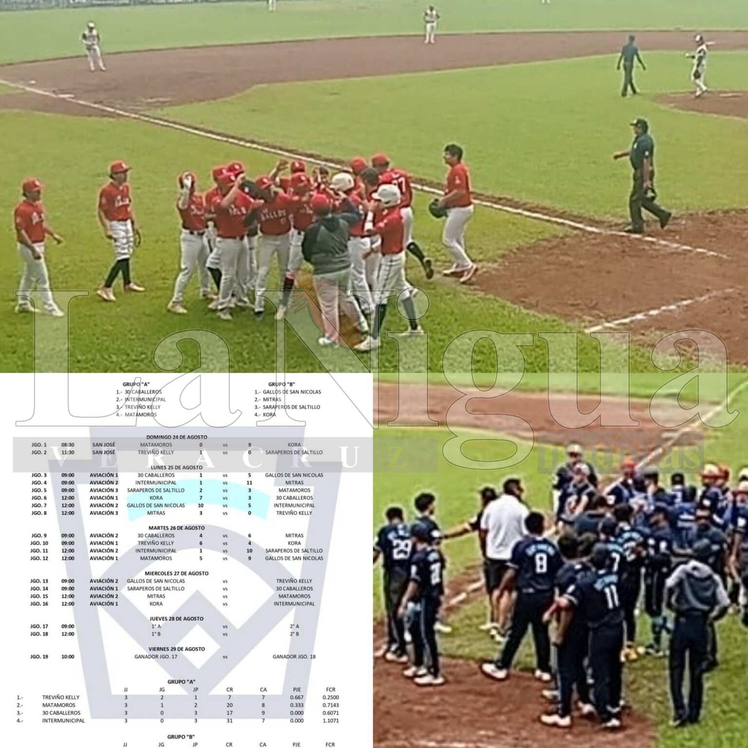 Gallos de San Nicolas contraTreviño Kelly, sacará chispas