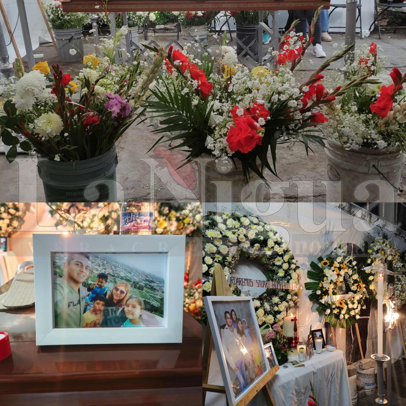 Stuart Humberto Durán aún es velado en Tecamac, México