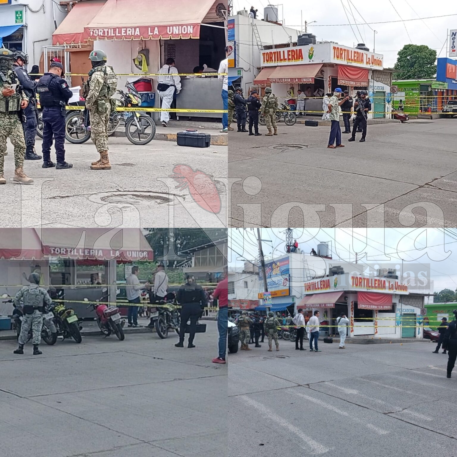 Ataque armado en tortillería de Tuxpan deja dos muertos; autoridades despliegan fuerte operativo