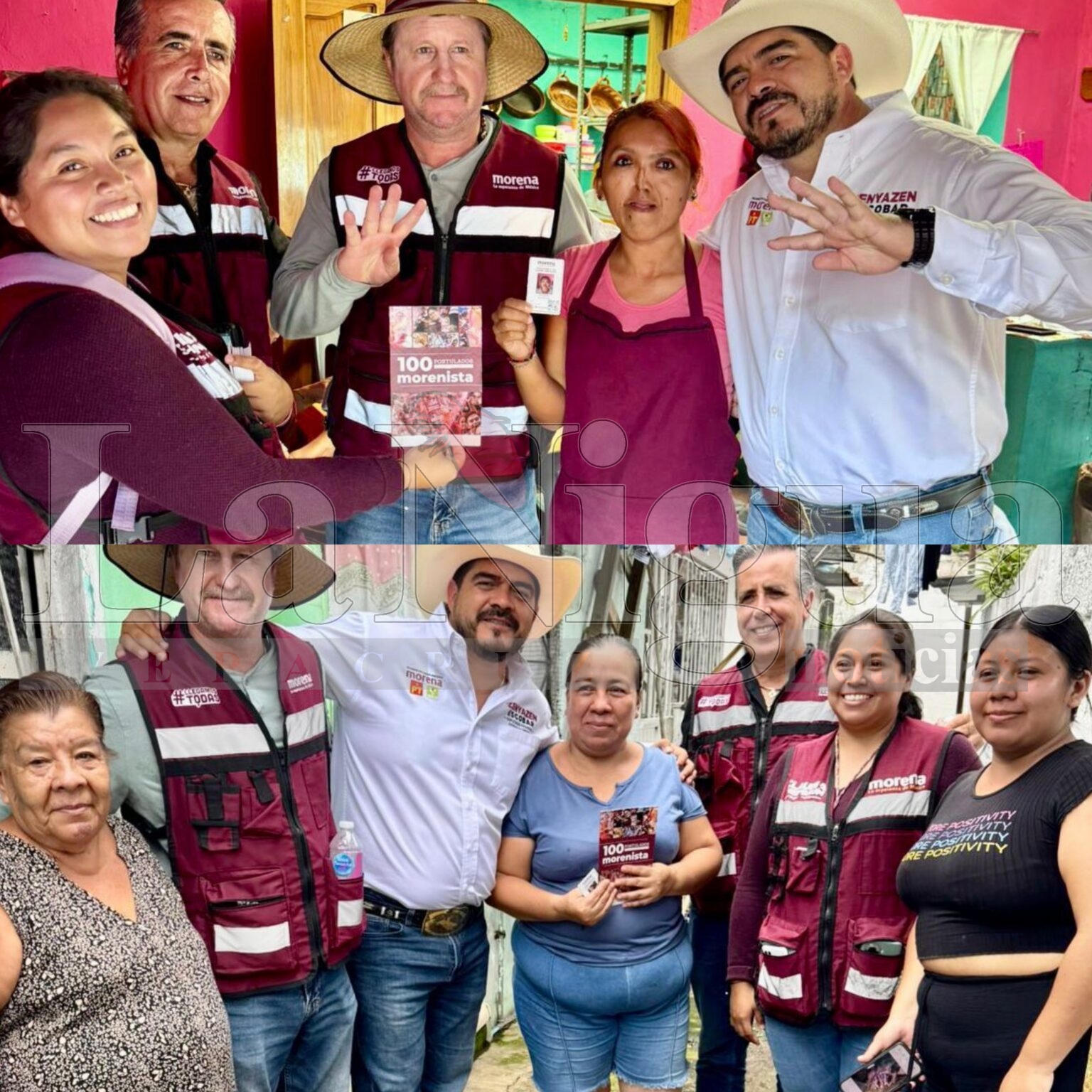 Zenyazen Escobar fortalece la presencia de Morena en Córdoba con entrega de credenciales