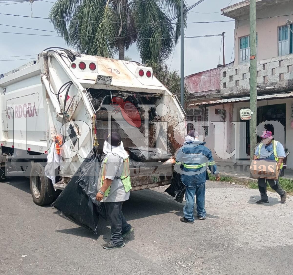 Continúa saneamiento en el Centro de Transferencia en la colonia Paraíso