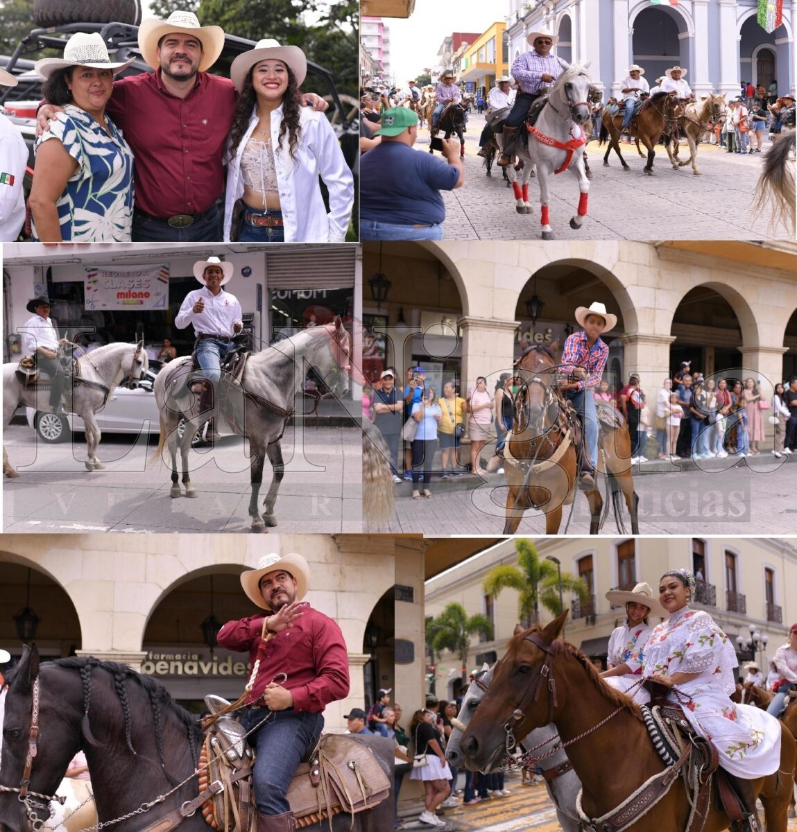 Zenyazen Escobar participa en cabalgata conmemorativa por los 204 años de los Tratados de Córdoba
