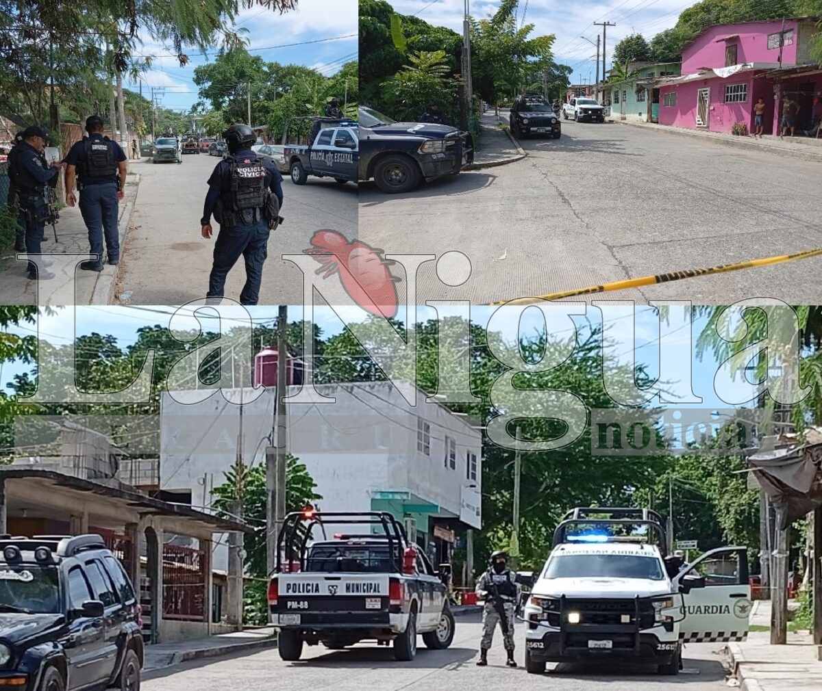 Disparan vs fachada de comercio. Dejan 1 muert0 y un herido en el negocio, en Tuxpan, Veracruz