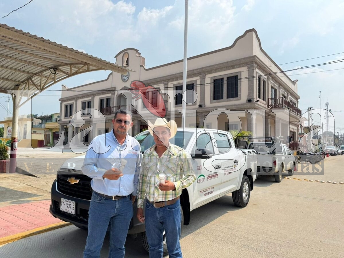 Refuerzan combate al Gusano Barrenador en Hidalgotitlán con la campaña estatal “Camionetitas de la Salud Animal”. 2 img 20250804 wa00827325522599762384050