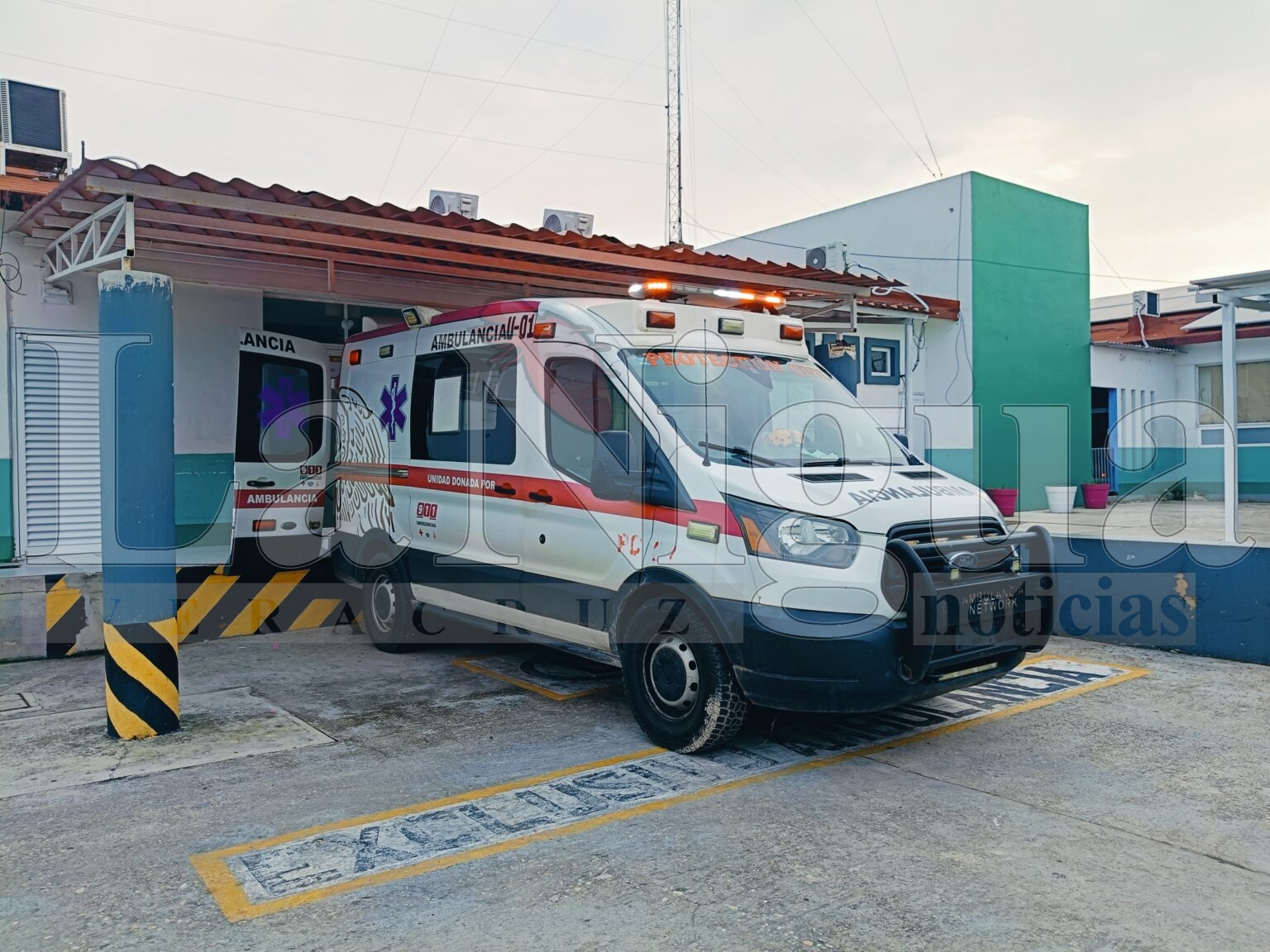 Grave joven al caer de torre en Las Choapas