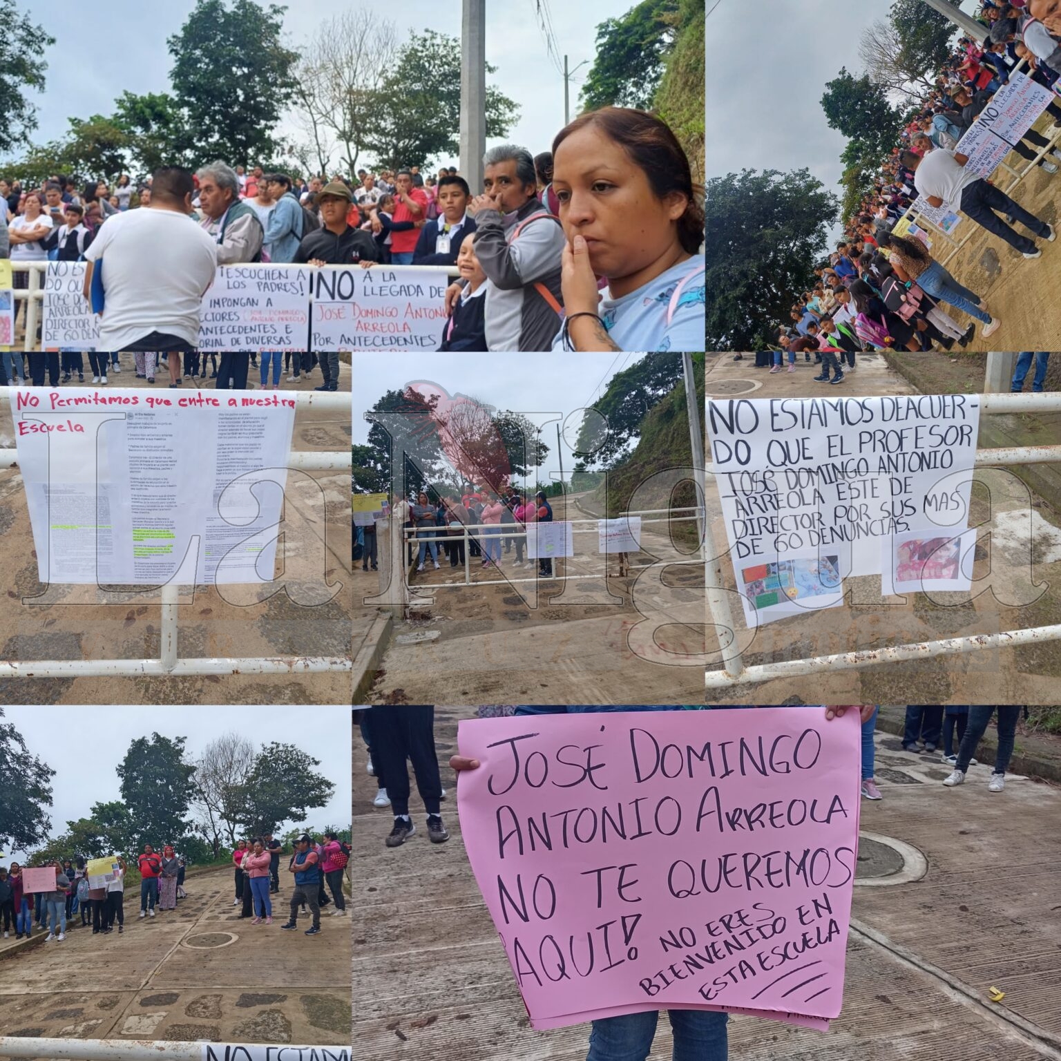 Padres de familia protestan contra designación de nuevo director en la primaria Vicente Guerrero de Xalapa