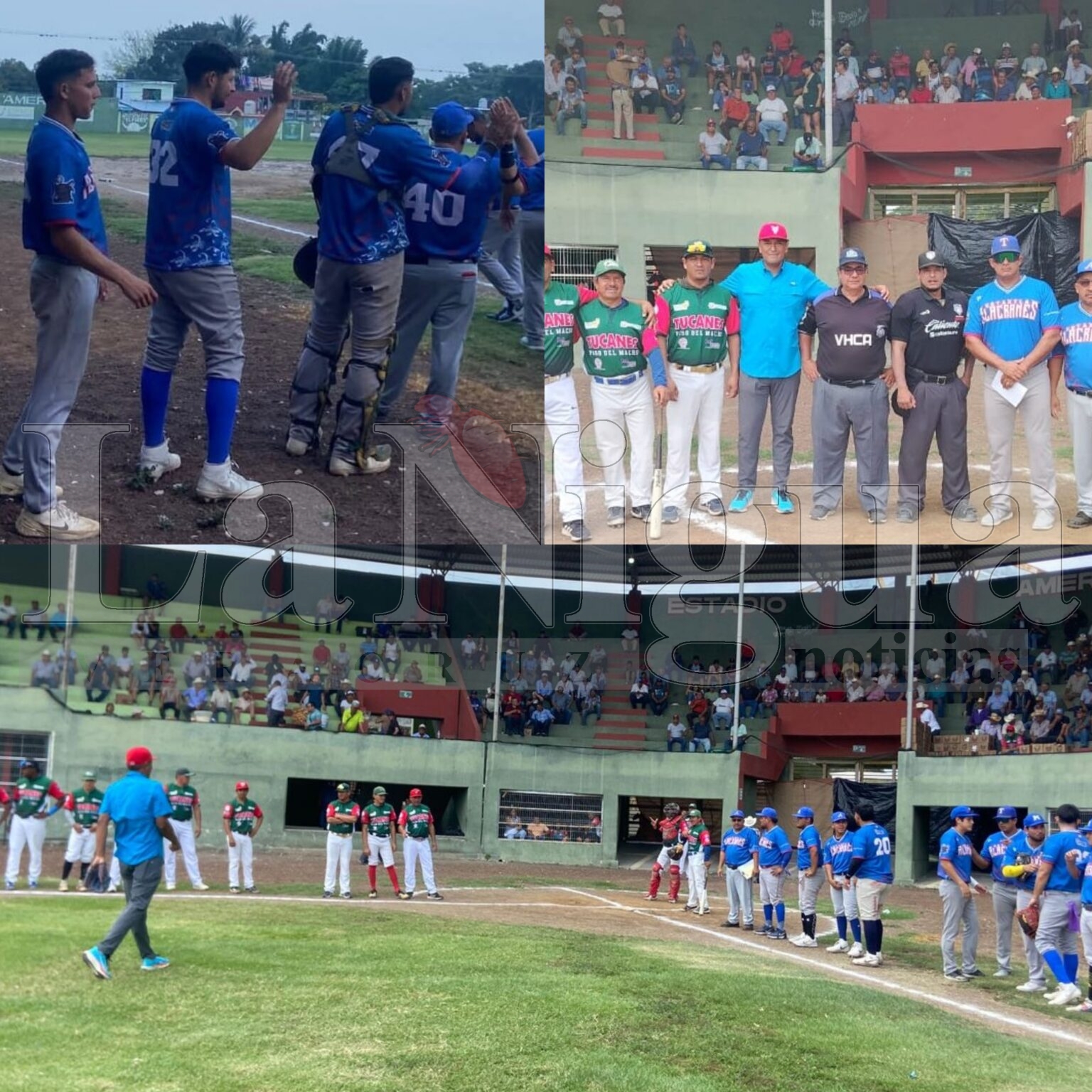 Juegazo, Tucanes de Padelma yAlacranes de Cotaxtla, empataron 5-5
