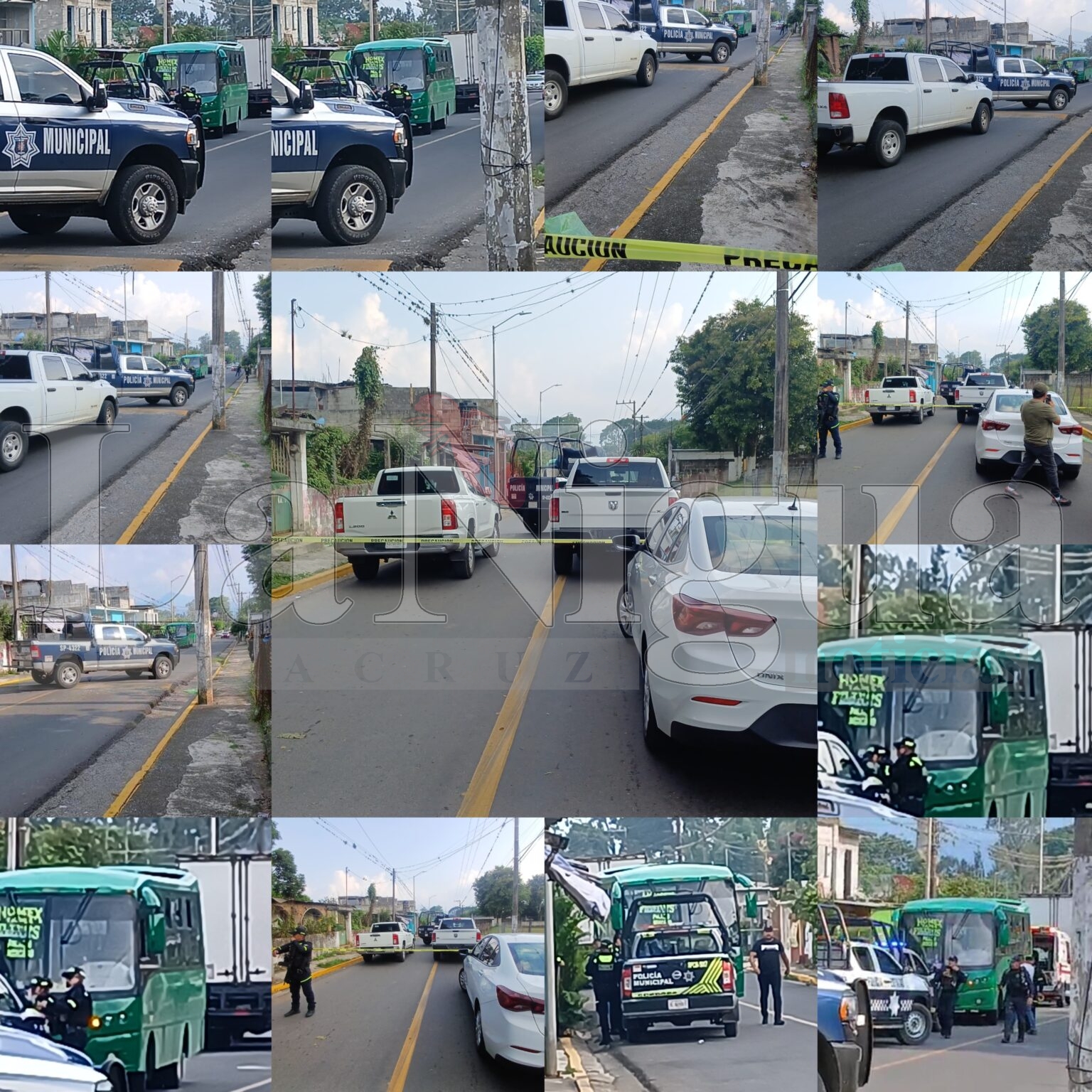 Mujer es asesinada a bordo de autobús en la carretera estatal Córdoba–Naranjal.