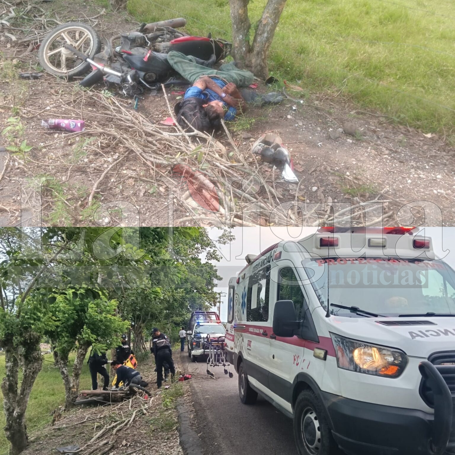 Motociclista pierde la vida tras accidente en carretera de Las Choapas