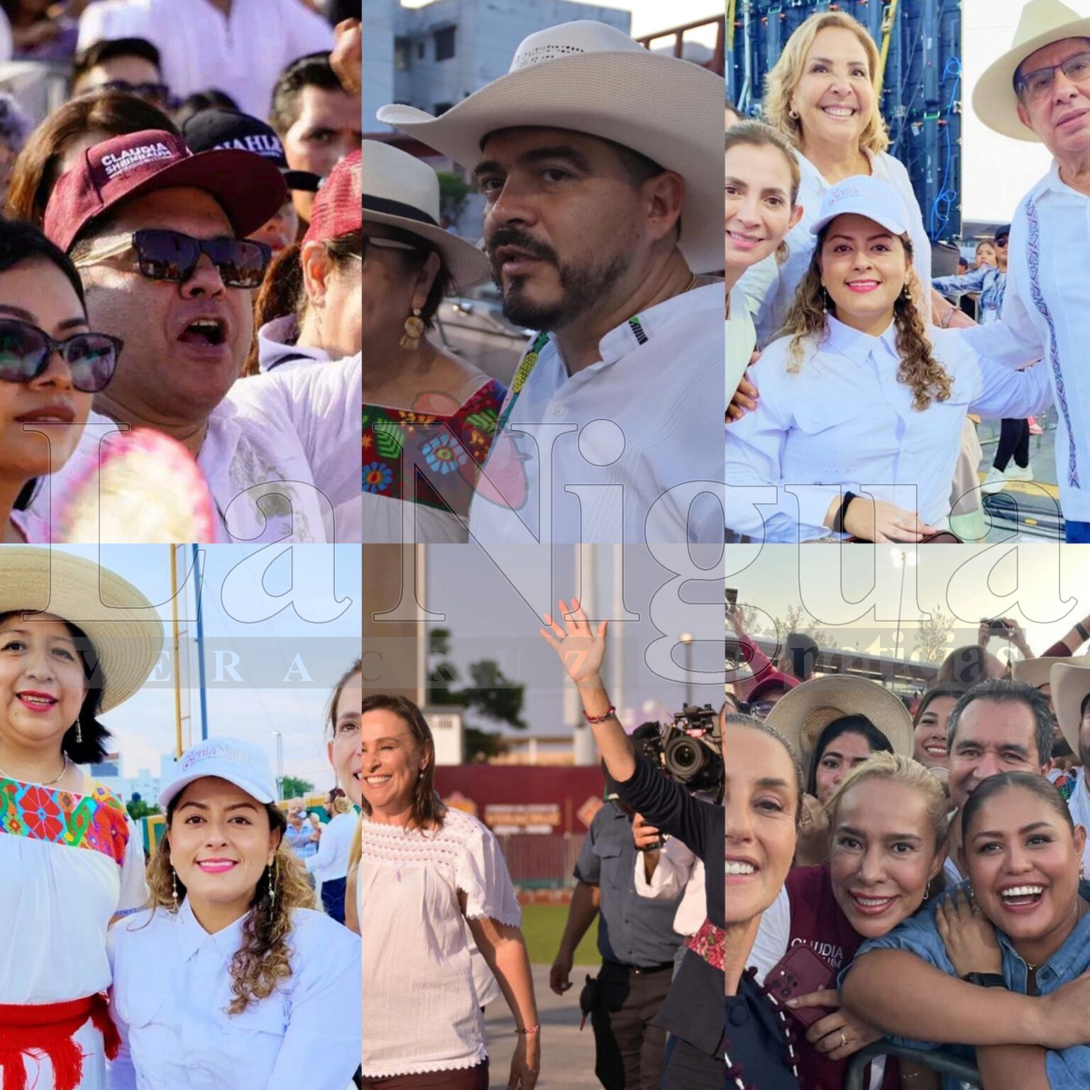 Diputadas y diputados federales de Morena Veracruz acompañan a la presidenta Sheinbaum en evento de rendición de cuentas