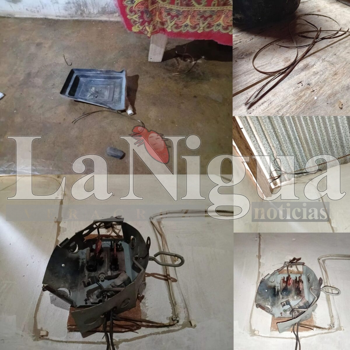 Rayo incendia vivienda y deja daños en Pajapan.