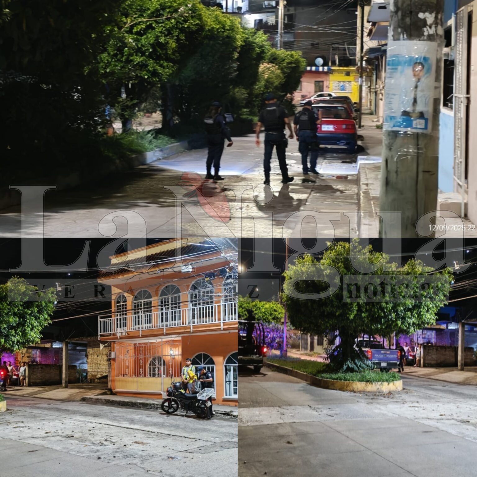 Balacera provoca pánico y fuerte operativo en Papantla