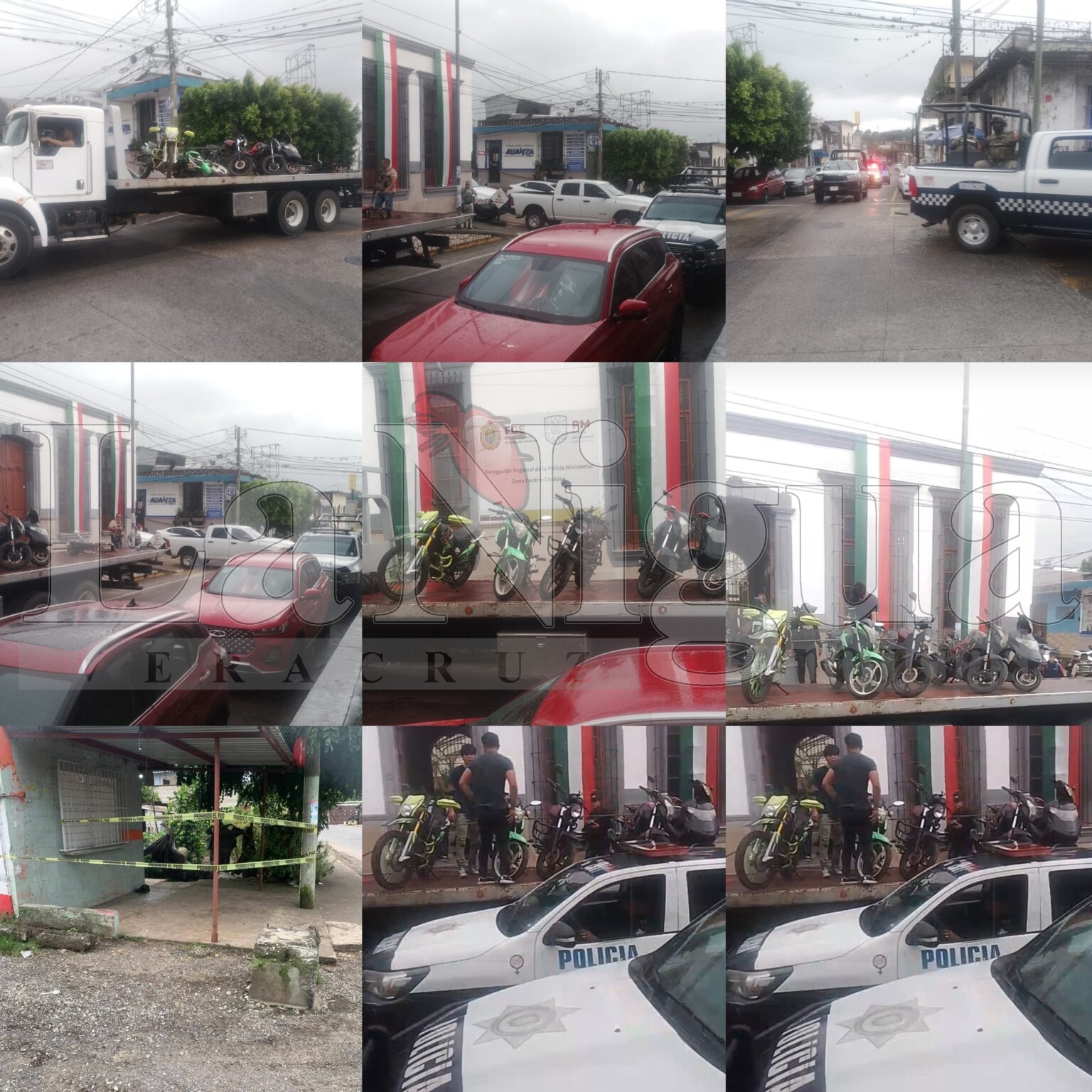 Detienen a Presunta Banda de Robo de Motocicletas en la Colonia 20 de Noviembre