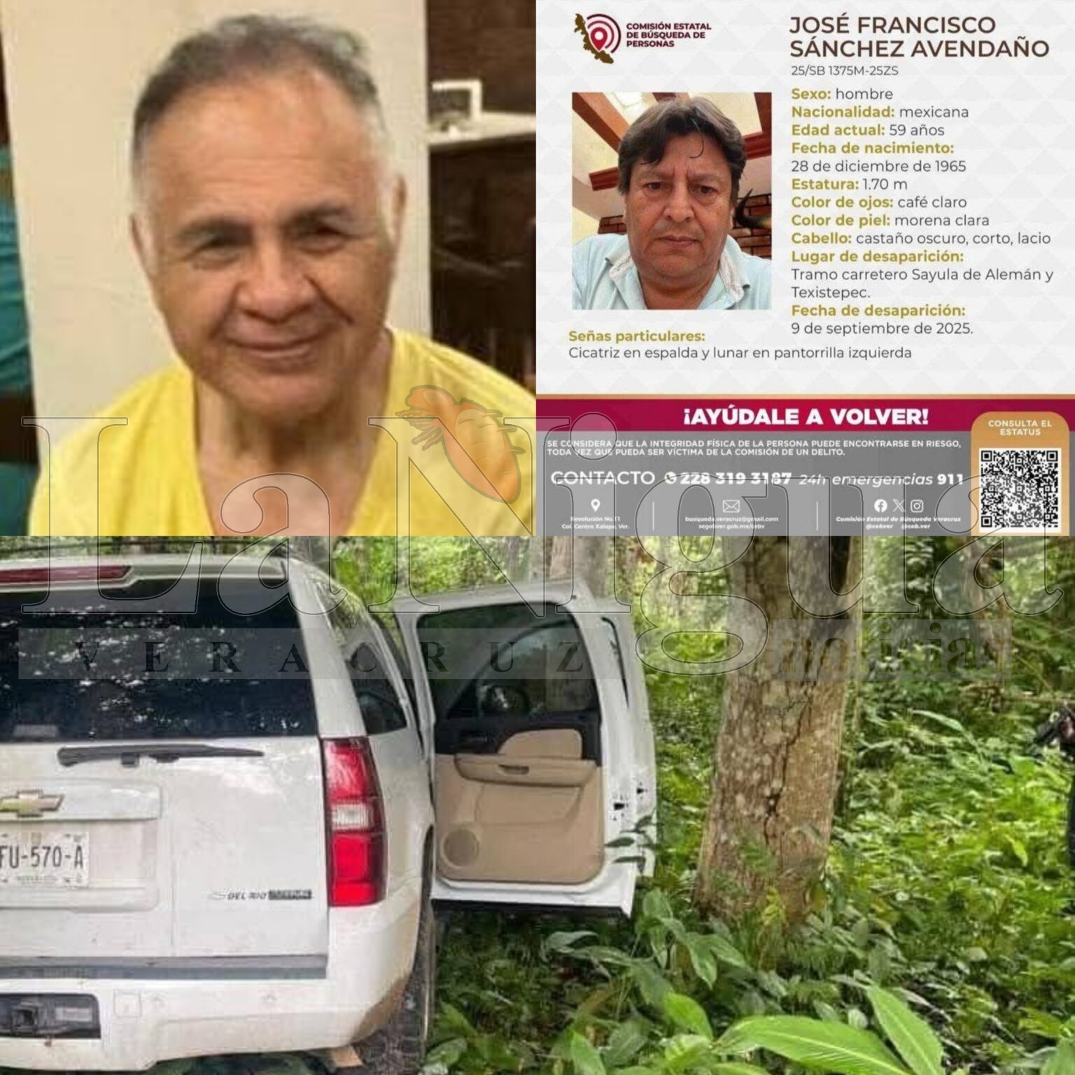 Dos semanas tras desaparición de empresarios de Coatzacoalcos, entre Texistepec y Sayula de Alemán